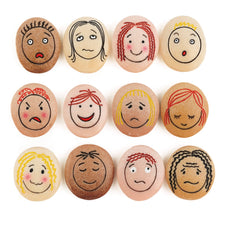 Yellow Door Sensory Play Emotion Stones (set of 12)