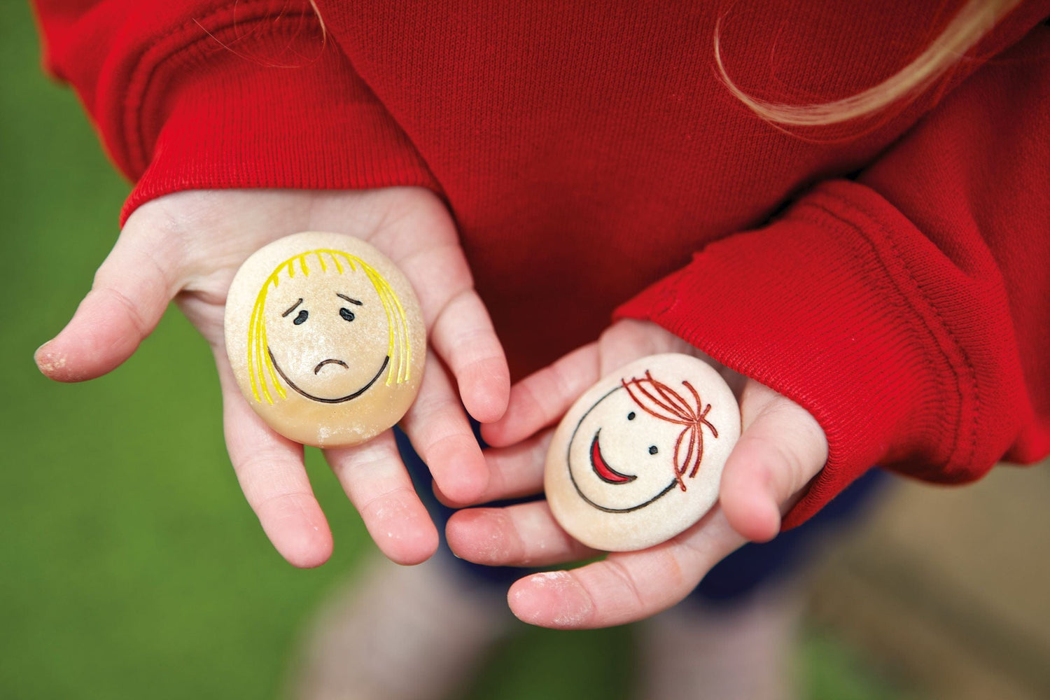 Yellow Door Sensory Play Emotion Stones (set of 12)