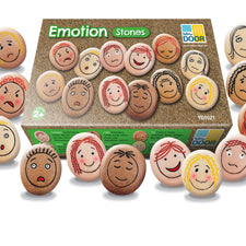 Yellow Door Sensory Play Emotion Stones (set of 12)