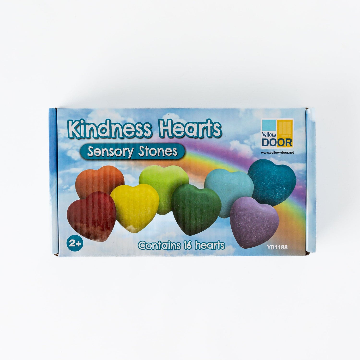 Yellow Door Sensory Play Kindness Hearts (Set of 16)