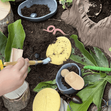 Yellow Door Sensory Play Lets Investigate - Bugs Sensory Stones