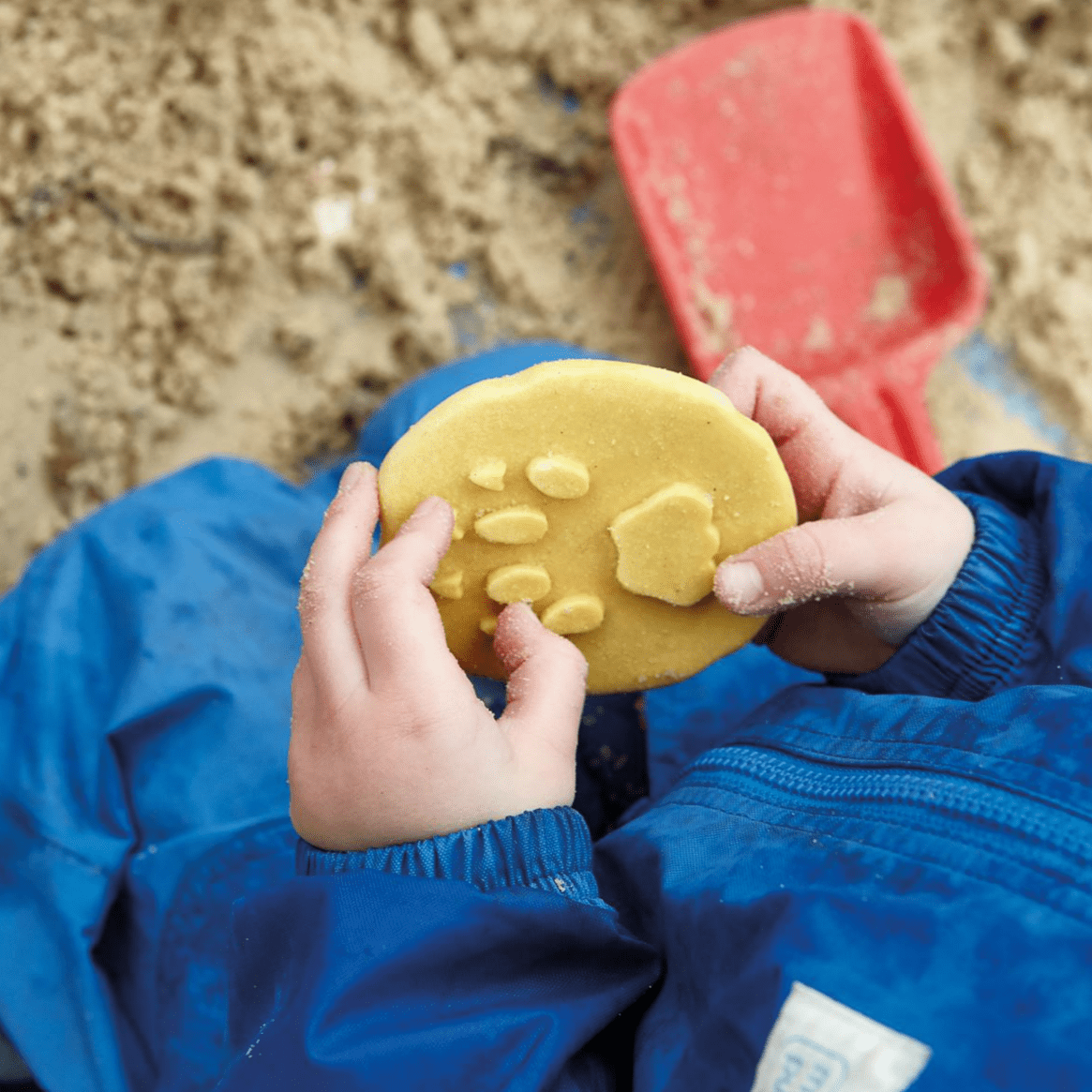 Yellow Door Sensory Play Lets Investigate  - Safari Footprints Sensory Stones (Double Sided)