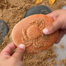 Yellow Door Sensory Play Lets Investigate! Seashore Sensory Stones